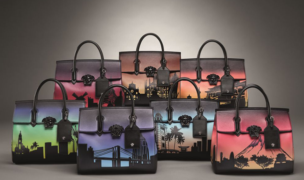 Projeto 7 bolsas 7 cidades da Versace (Foto: Divulgação)