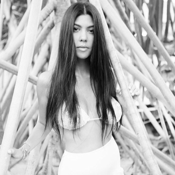 Kourtney Kardashian na Costa Rica (Foto: Reprodução Instagram )