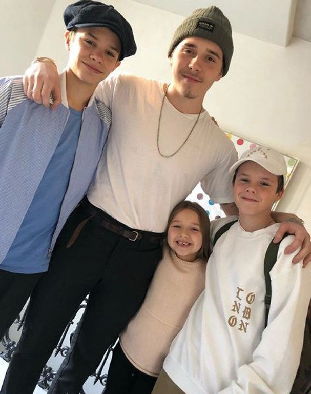 Filhos de Victoria Beckham (Foto: Reprodução/Instagram)