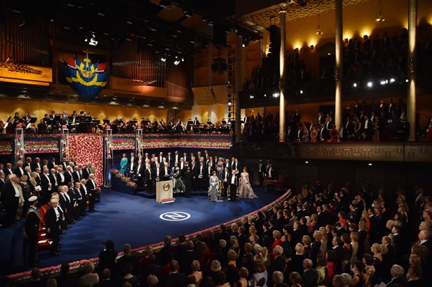 Cerimônia do Prêmio Nobel em Estocolmo (Foto: Getty Images)