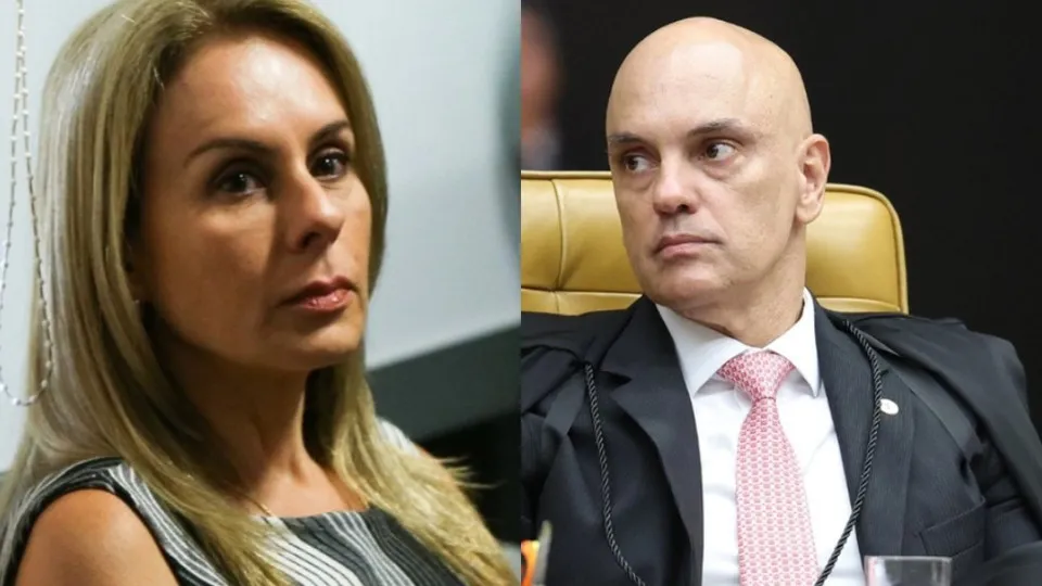 Esposa de Alexandre de Moraes nega ter recebido mensagens de Vorcaro